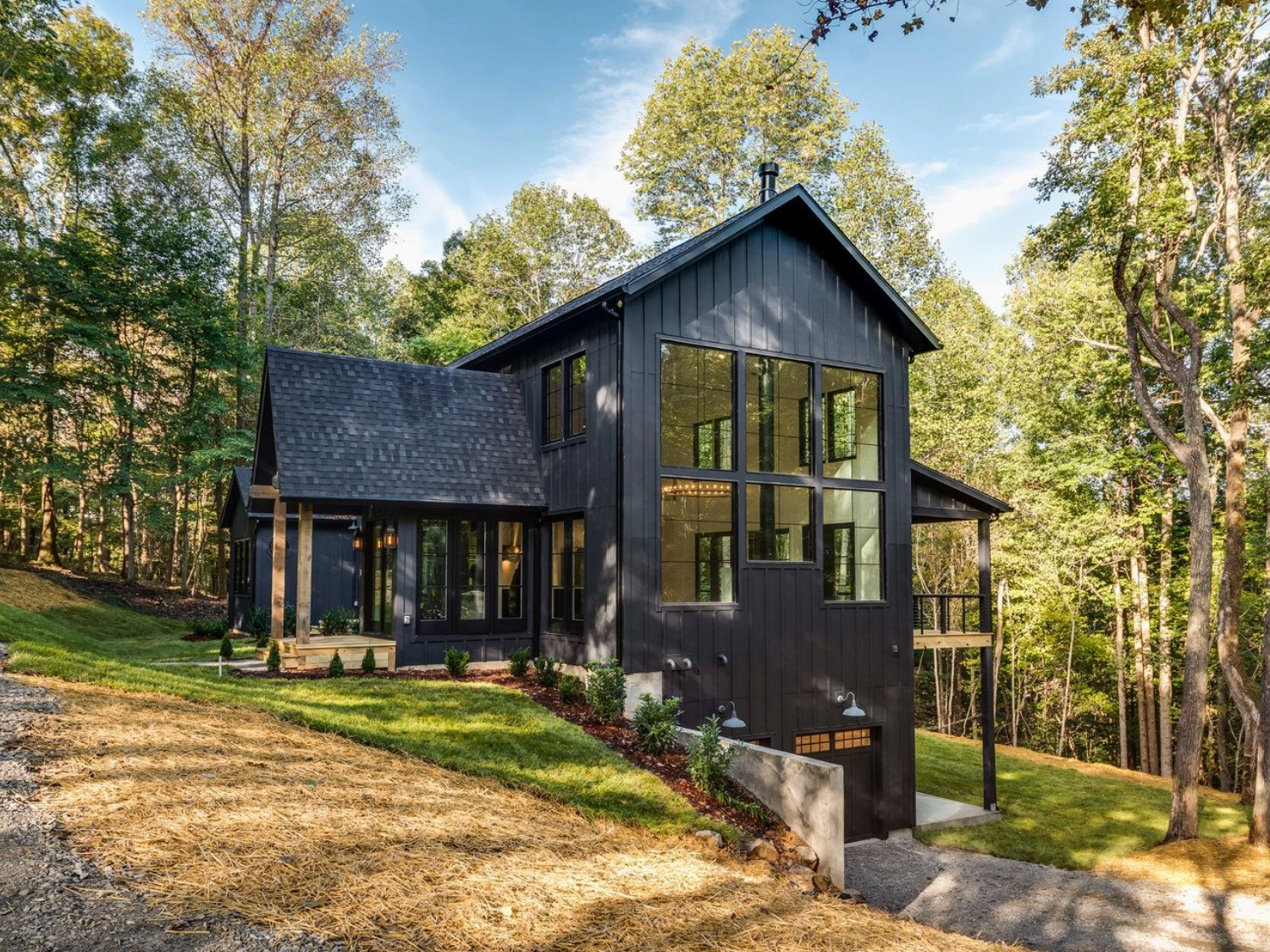 Modern house in arkosiding forest B&B